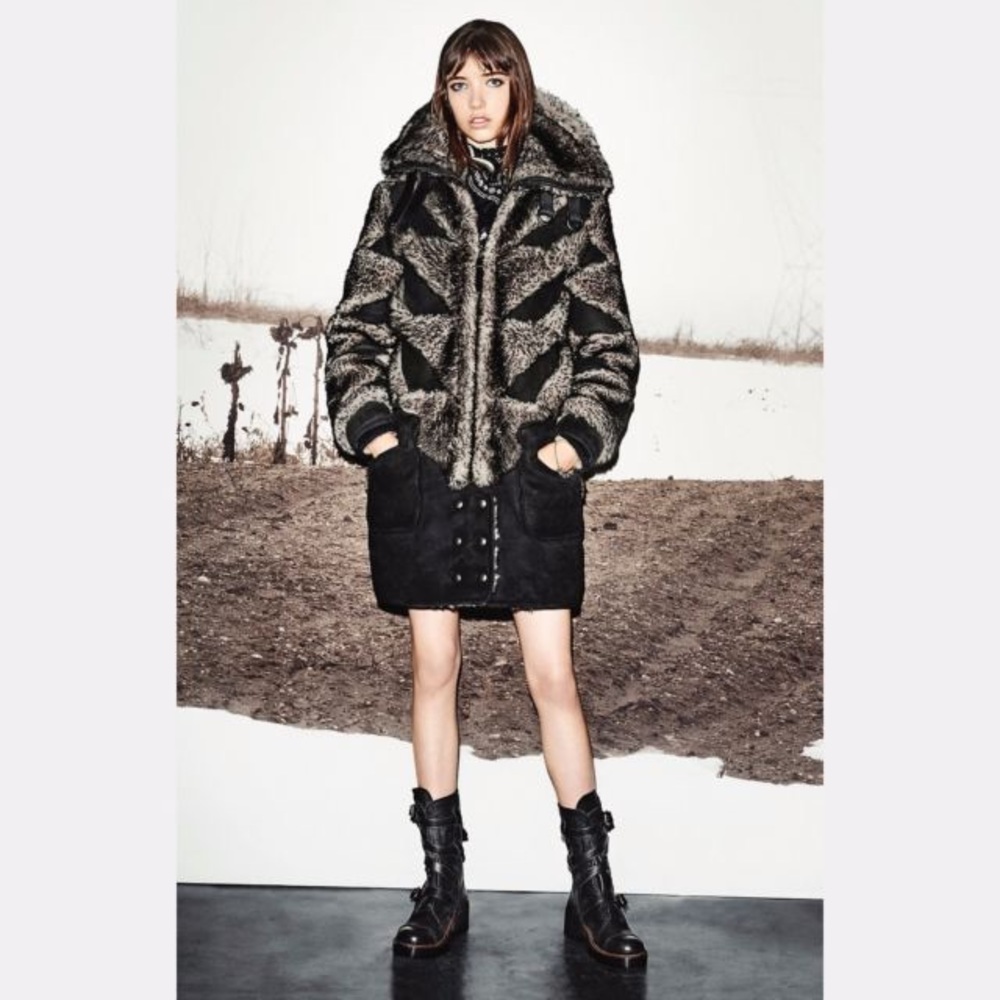 Coach Lambskin Coat